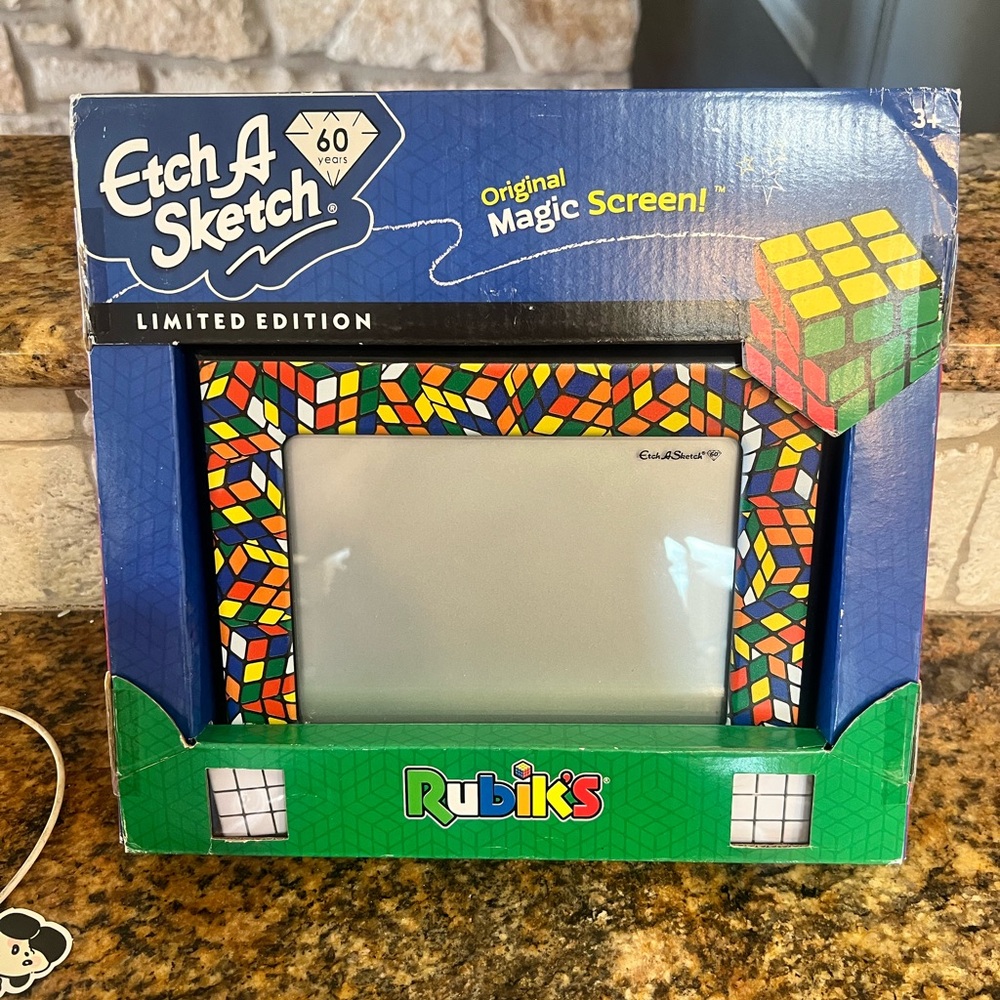 Limited-Edition Etch A Sketch x Rubik’s Cube – 60th Anniversary Collectible